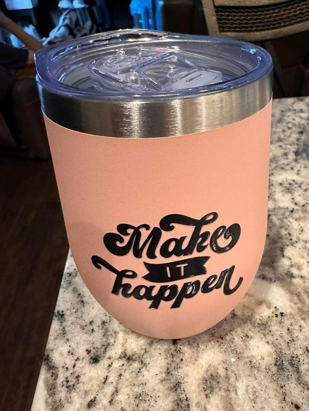 Hand Crafted insulated pink